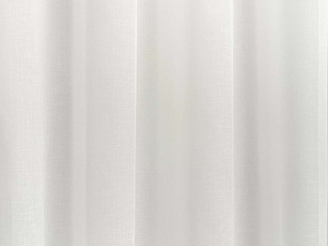 Ecrü fényáteresztő függöny textil 180cm magas