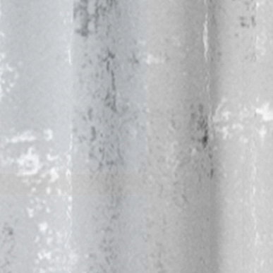 Koptatott metál ezüst hatású design fényáteresztő függöny textil 310cm magas