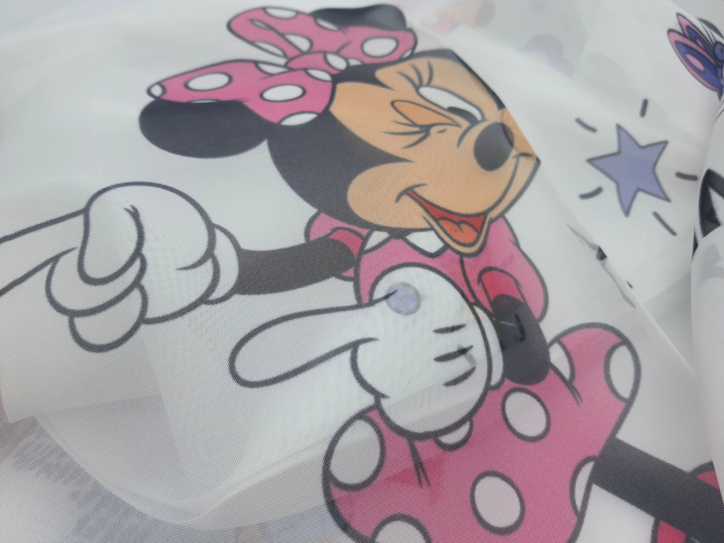 Minnie egér mintás disney gyerek függöny anyag