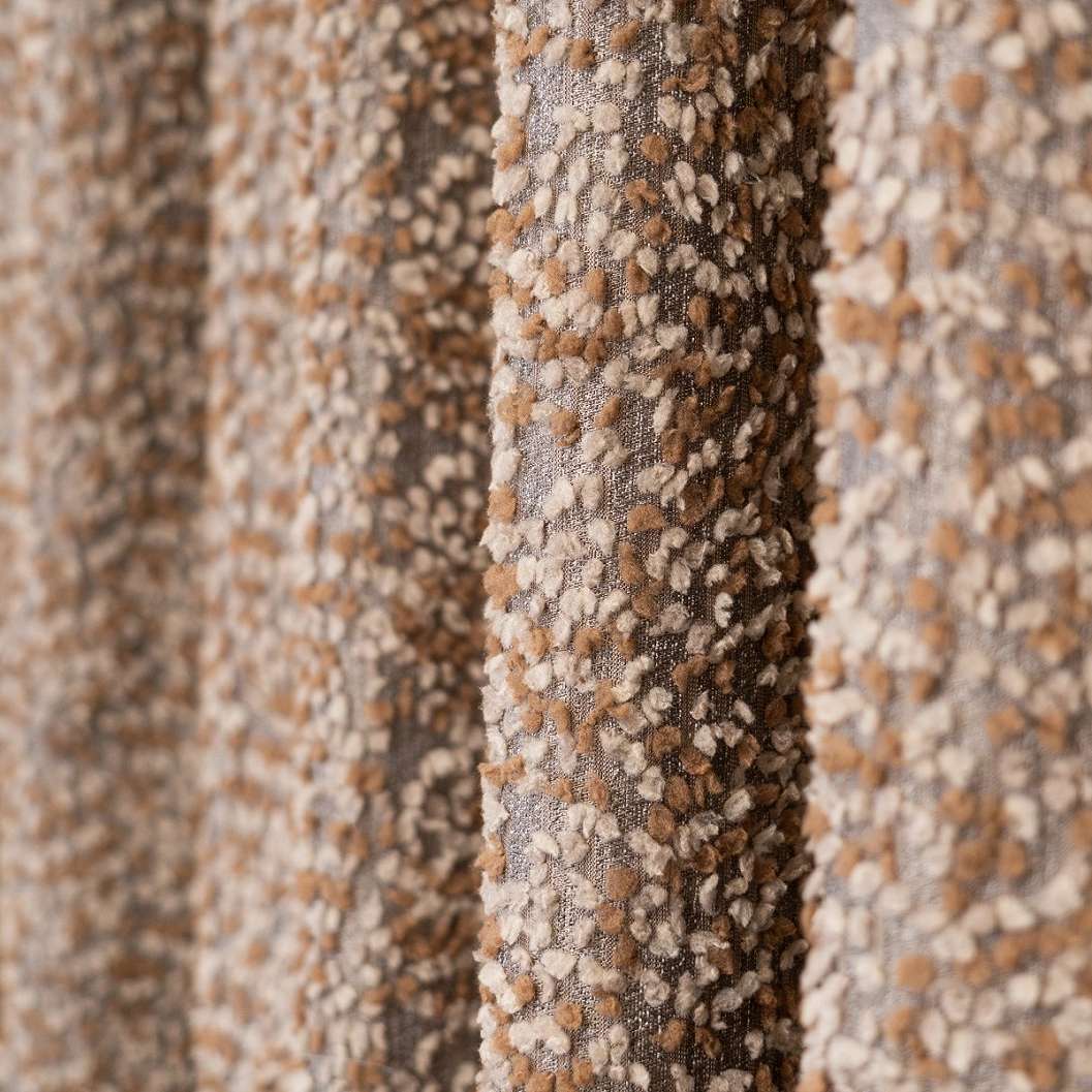 Taupe színű dekor függöny anyag 305cm